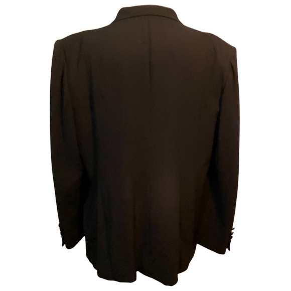 Vintage Ralph Lauren preppy dark navy Blazer with Gold horse Crest - Picture 3 of 5